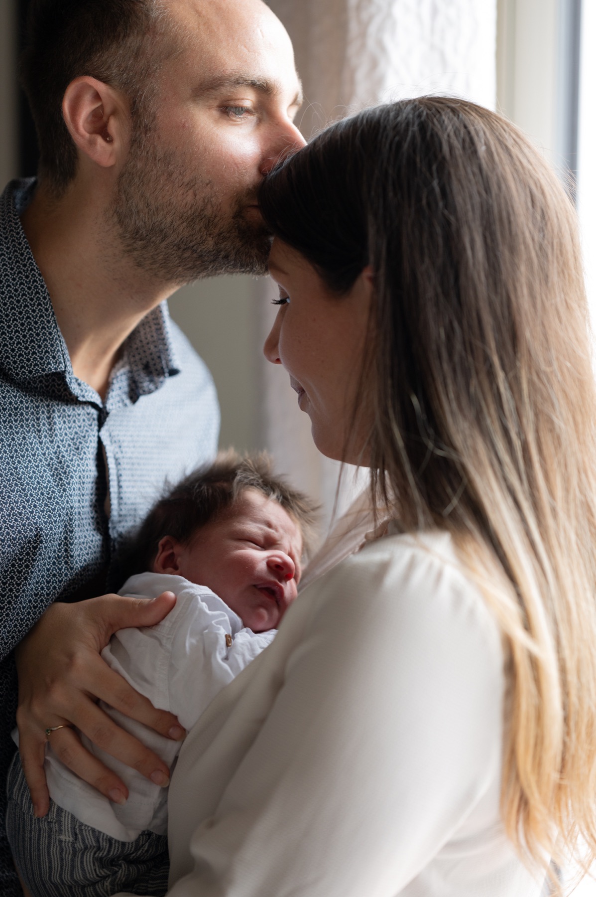 Portrait de grossesse et famille