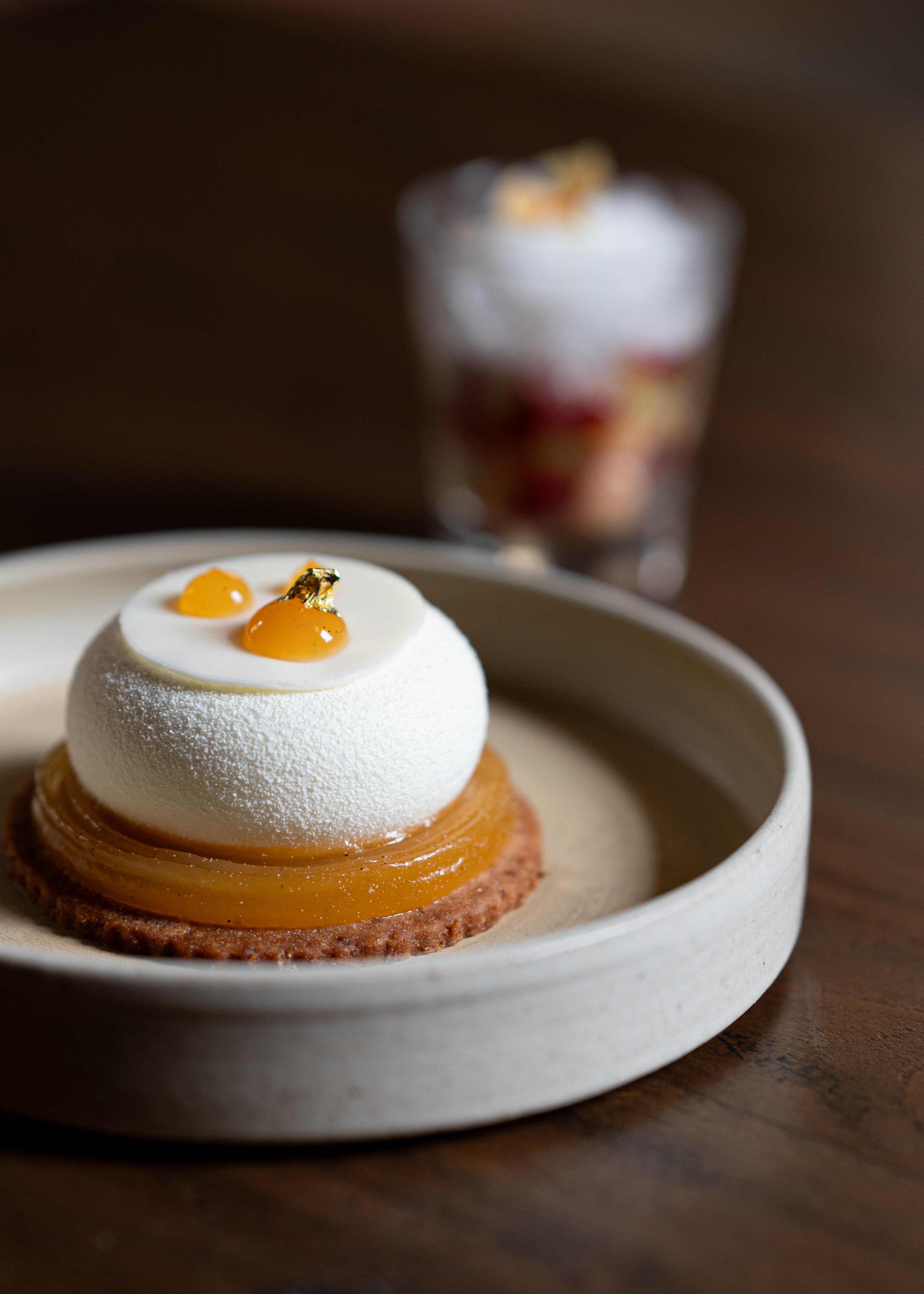 Dessert gastronomique photographié par Cindy FLP
