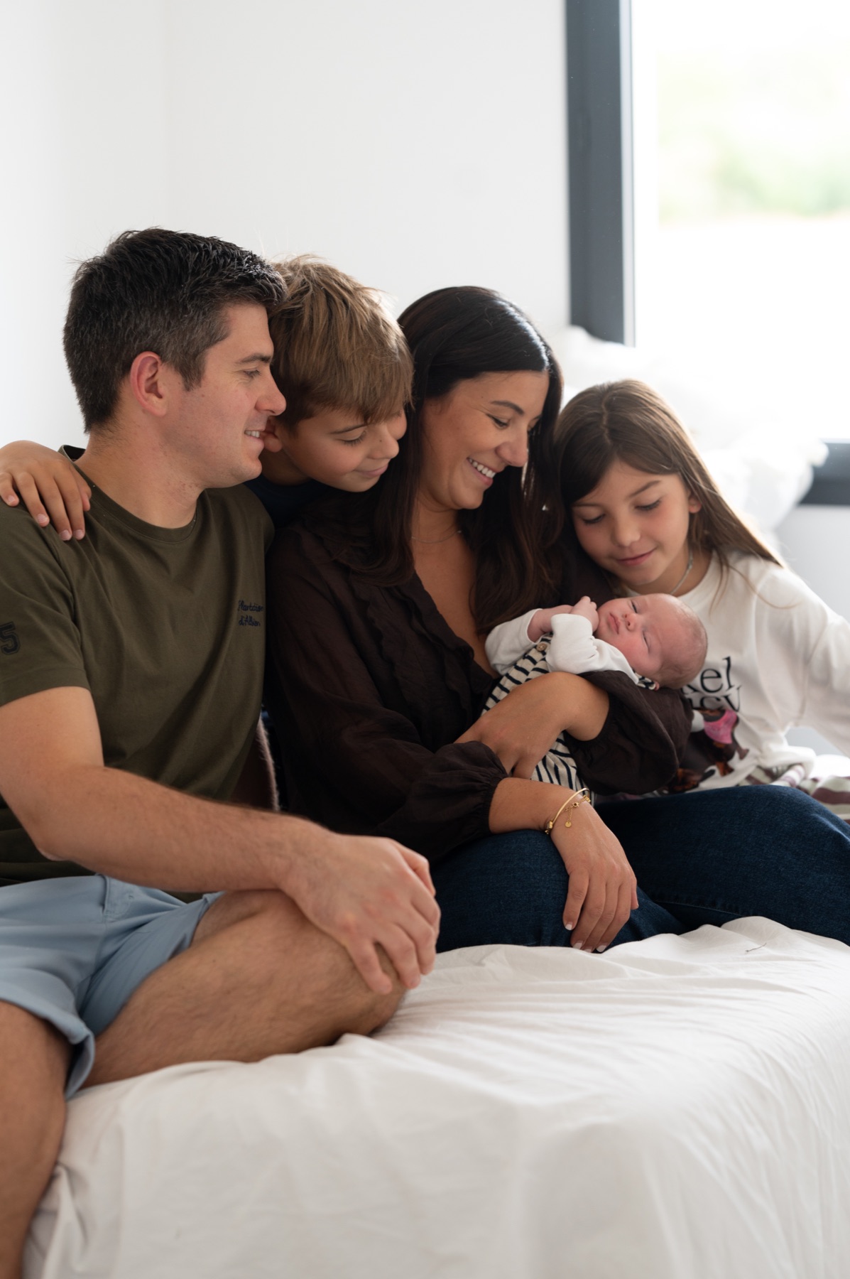 Des parents avec leur nouveau-né